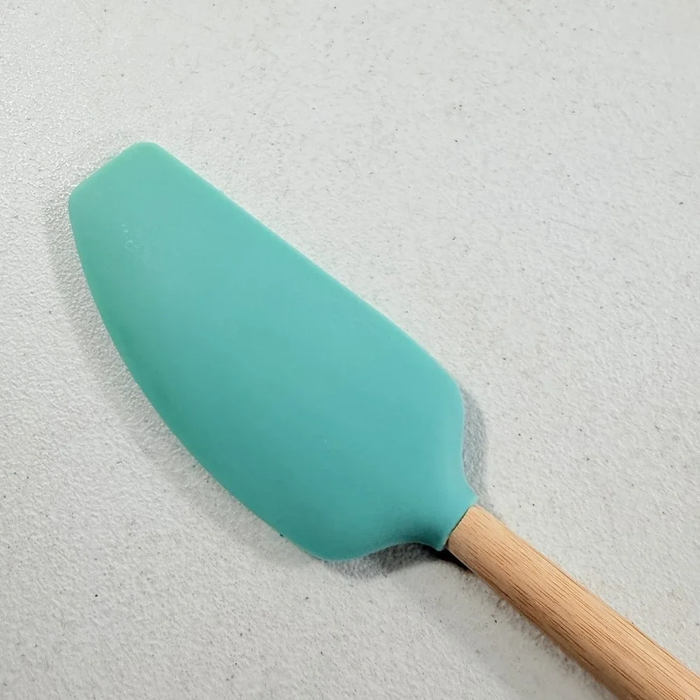 Kitchenaid Silicone‎ Spatula Scraper Heat Resistant Wood Handle 13